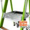 19702 บันไดไฟเบอร์กลาส 2' (1.19 ม.) ไม่มีขาค้ำ SAFETY CAGE 2.0 No.19702 LITTLE GIANT