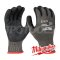 48-73-8652 (006208503) ถุงมือกันบาด Cut 5 Dipped Gloves - L (9 นิ้ว) MILWAUKEE (มิลวอคกี้)