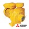 ACMO-755S (220V) ปั๊มน้ำหอยโข่ง ชนิดแรงดันสูงปานกลาง (ใบพัดกึ่งเปิด) ท่อ 1-1/2" x 1-1/2" แรงม้า 1HP 220V กำลังส่งสูง 16.3-7.0 ม. MITSUBISHI