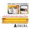 DF-5.0T รถลากพาเลท 5 ตัน / 5000 กก. ล้อ PU ปรับหมุนได้ 180 องศา หน้ากว้าง 685 มม. ปรับหมุนยกได้ 180 องศา "OKURA"