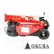 E-OK-AFJ80T แม่แรงตะเข้ใช้ลม 40x80T ขนาด 80 ตัน AIR FLOORJACK "OKURA"