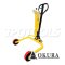 E-OK-DT350 รถเข็นยกถังน้ำมัน 200 ลิตร รับน้ำหนักได้ 350 กก. (ระบบไฮโดรลิค) "OKURA"