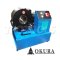 E-OK-HCM051-10 เครื่องย้ำสายปรับแรงกดได้ มอเตอร์ 4 แรง 220V แรงบีบสูงสุด 500 ตัน OKURA