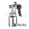 PQ-2U (S) กาพ่นสีใช้ลม AIR SPRAY GUN ขนาดปาก 2.0 มม. 1000CC ความจุลม 4-7 CFM OKURA