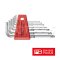 PB212H6 ชุดประแจหกเหลี่ยมหัวบอลสั้น ขนาด 1.5-6 มม. (6 ตัวชุด) PB SWISS TOOLS