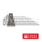 PB214ZH ชุดประแจหกเหลี่ยมแบบยาว (หัวตัด) ขนาด 3/32"-5/16" (7 ตัวชุด) PB SWISS TOOLS