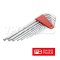PB2212LH10 ชุดประแจหกเหลี่ยมหัวบอลแบบยาว คอสั้น ขนาด 1.5-10 มม. (9 ตัวชุด) PB SWISS TOOLS