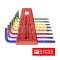 PB410HRB (PB410H6-25RB) ชุดประแจหกเหลี่ยมหัวท็อกซ์ แบบสั้น (สีรุ้ง) ขนาด 6-25 มม. (8 ตัวชุด) PB SWISS TOOLS
