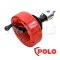 POLO เครื่องล้างท่อแบบมือหมุน 2IN1 รุ่น D-60SZ เหมาะกับทำความสะอาดท่อขนาด 20 - 75 มม. (3/4 นิ้ว - 3 นิ้ว) สายยาว 10.7 ม. (โปโล)