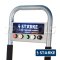 SK1809C/5.5 เครื่องฉีดน้ำแรงดันอุตสาหกรรม 200 บาร์ มอเตอร์ 5.5 แรง 4 POLE 1450 รอบ/นาที ไฟ 380V สายอัดฉีดแรงดันยาว 15 เมตร แบบรถเข็นล้อหลัง 2ล้อ STARKE