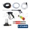 SK-3000E/G เครื่องฉีดน้ำแรงดันอุตสาหกรรม 200 บาร์ เครื่องยนต์เบนซิน 6.5 HP เชือกดึงสตาร์ท สายอัดฉีดแรงดันยาว 15 เมตร แบบรถเข็นล้อหลัง 2ล้อ STARKE