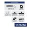 SK-580 (580) เครื่องดูดฝุ่น-ดูดน้ำอุตสาหกรรม 80 ลิตร 3000 วัตต์ (3 มอเตอร์ + 1000W/220V) STARKE เหมาะสำหรับงานเบา-งานหนัก