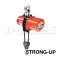 DU-905 รอกโซ่ไฟฟ้า 1 ตัน 2 ระบบ ไฟ 380V โซ่ยาว 6 เมตร STRONG-UP Electric mini chain hoist (Taiwan)