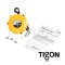 TW-3 รอกแขวนแบบสปริง ยกได้ 1.0-3.0 กก. ระยะยก 1.3 ม. "TIGON" มาตรฐานสากลจากประเทศเกาหลี