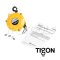 TW-5 รอกแขวนแบบสปริง ยกได้ 2.5-5.0 กก. ระยะยก 1.3 ม. "TIGON" มาตรฐานสากลจากประเทศเกาหลี