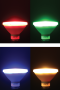 หลอดแอลอีดี พาร์ ขนาด 3, 6 และ 9 วัตต์ เปลี่ยนสีได้ด้วยรีโมท ขั้ว E27 สำหรับงานตกแต่งภายใน LED Par RGB 