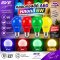 หลอดแอลอีดี สีน้ำเงิน สีแดง สีเขียว สีเหลือง  6 วัตต์ ขั้ว E27 สำหรับตกแต่งร้านอาหาร ตกแต่งทั่วไป LED A60 Color