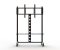 Large Display Mobile Stand with Shelves