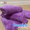 ผ้าไมโครไฟเบอร์ สีม่วง