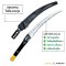 Pruning saw, circular saw, SK5 steel, hardened tip, saw for cutting high branches