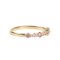 Pink Sapphire 18k Yellow Gold Over Silver Ring