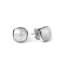 Moonstone Rhodium Over Silver Earrings