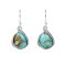 925 Sterling Silver with Turquoise