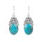 925 Sterling Silver with Turquoise