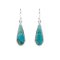 925 Sterling Silver Earrings with Turquoise