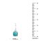 925 Sterling Silver Earrings with Turquoise