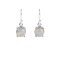 925 Sterling Silver Earrings with Amethyst