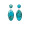 925 Sterling Silver Earrings with Turquoise