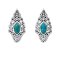 925 Sterling Silver Earrings with Turquoise