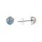 925 Sterling Silver Earrings with stone