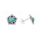 925 Sterling Silver Star with Turquoise