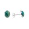 925 Sterling Silver Earrings with Turquoise