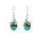 925 Sterling Silver with Turquoise