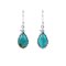 925 Sterling Silver with Blue Turquoise