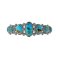 925 Sterling Silver Cuff Bracelet with Turquoise