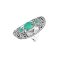 925 Sterling Silver Ring with Turquoise