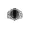 925 Sterling Silver Ring with Onyx
