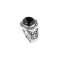 925 Sterling Silver Ring with Onyx