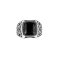 925 Sterling Silver Ring with Onyx