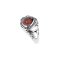 925 Sterling Silver Ring with Garnet