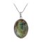 925 Sterling Silver Pendant with Labadorite