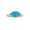 925 Sterling Silver Ring with Turquoise