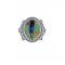925 Sterling Silver Ring with Azurite Malachite