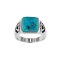 925 Sterling Silver Ring with Chrysocolla
