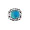 925 Sterling Silver Ring with Turquoise