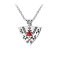 925 Sterling Silver Pendant with Red Coral